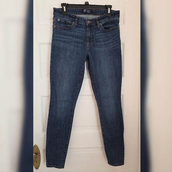 GAP Women's Dark Blue Skinny Jeans - Picture 1 of 4